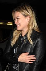 HILARY DUFF at Los Angeles International Airport 1510