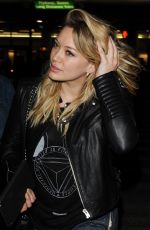 HILARY DUFF at Los Angeles International Airport 1510