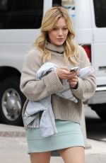 HILARY DUFF on the Set of Younger in Brooklyn 1310