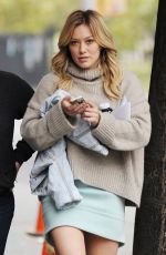 HILARY DUFF on the Set of Younger in Brooklyn 1310