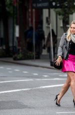 HILARY DUFF on the Set of Younger in New York 2910