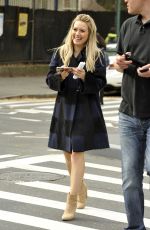 HILARY DUFF on the Set of Younger in New York 2910