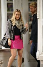 HILARY DUFF on the Set of Younger in New York 2910