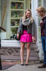 HILARY DUFF on the Set of Younger in New York 2910