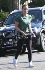 HILARY DUFF Out and About in Los Angeles 1610
