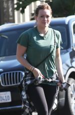 HILARY DUFF Out and About in Los Angeles 1610