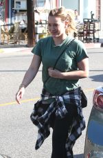 HILARY DUFF Out and About in Los Angeles 1610