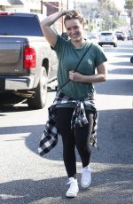 HILARY DUFF Out and About in Los Angeles 1610