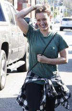 HILARY DUFF Out and About in Los Angeles 1610