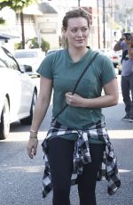 HILARY DUFF Out and About in Los Angeles 1610