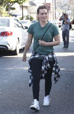 HILARY DUFF Out and About in Los Angeles 1610