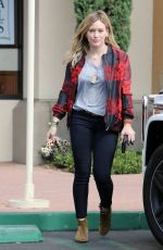 HILARY DUFF Out for Lunch in Los Angeles 1710