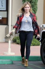 HILARY DUFF Out for Lunch in Los Angeles 1710