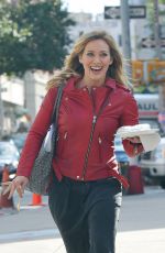 HILARY DUFF Out in New York 0810