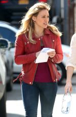 HILARY DUFF Out in New York 0810
