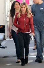 HILARY DUFF Out in New York 0810