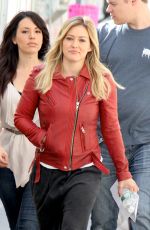 HILARY DUFF Out in New York 0810