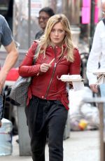 HILARY DUFF Out in New York 0810