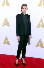 HILARY SWANK at Ampas Hollywood Costume Luncheon