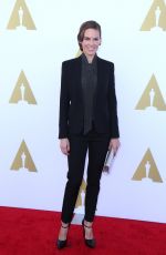 HILARY SWANK at Ampas Hollywood Costume Luncheon