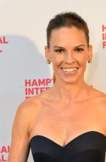 HILARY SWANK at Homesman Premiere in East Hampton