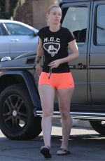 IGGY AZALEA in tight Shorts Out and About in Los Angeles
