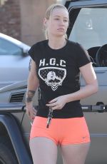 IGGY AZALEA in tight Shorts Out and About in Los Angeles