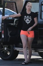 IGGY AZALEA in tight Shorts Out and About in Los Angeles