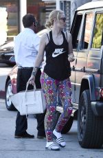 IGGY AZALEA in Tights Out and About in Los Angeles 0210