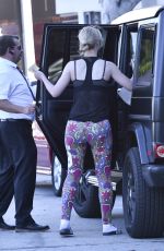 IGGY AZALEA in Tights Out and About in Los Angeles 0210