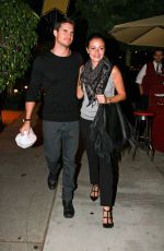 ITALIA RICCI Night Out in Toluca Lake