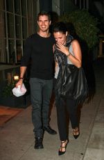 ITALIA RICCI Night Out in Toluca Lake