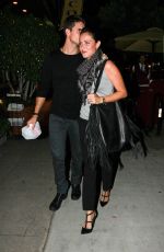ITALIA RICCI Night Out in Toluca Lake