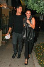 ITALIA RICCI Night Out in Toluca Lake