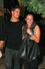 ITALIA RICCI Night Out in Toluca Lake