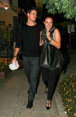ITALIA RICCI Night Out in Toluca Lake