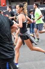 JAMIE CHUNG Running in the Nike 10km Paris Centre Marathon