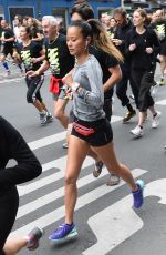 JAMIE CHUNG Running in the Nike 10km Paris Centre Marathon