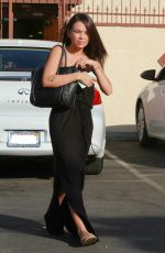 JANEL PARRISH Leaves DWTS Rehearsal in Hollywood