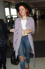 JENA MALONE Arrives at Los Angeles International Airport