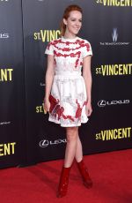 JENA MALONE at St. Vincent Premiere in New York