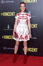 JENA MALONE at St. Vincent Premiere in New York