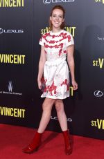 JENA MALONE at St. Vincent Premiere in New York