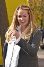 JENNIFER ELLISON leaves a Studios in London 2010