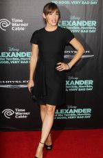 JENNIFER GARNER at Alexander and the Terrible, Horrible, No Good, Very Bad Day Premiere in Hollywood
