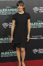 JENNIFER GARNER at Alexander and the Terrible, Horrible, No Good, Very Bad Day Premiere in Hollywood