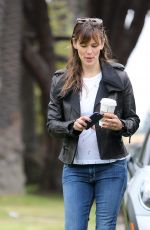 JENNIFER GARNER in Tight Jeans Out in Los Angeles