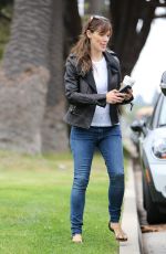 JENNIFER GARNER in Tight Jeans Out in Los Angeles