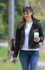 JENNIFER GARNER in Tight Jeans Out in Los Angeles