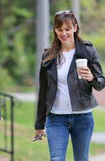 JENNIFER GARNER in Tight Jeans Out in Los Angeles